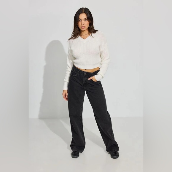 Garage Cozy V Neck Sweater - Picture 3 of 5